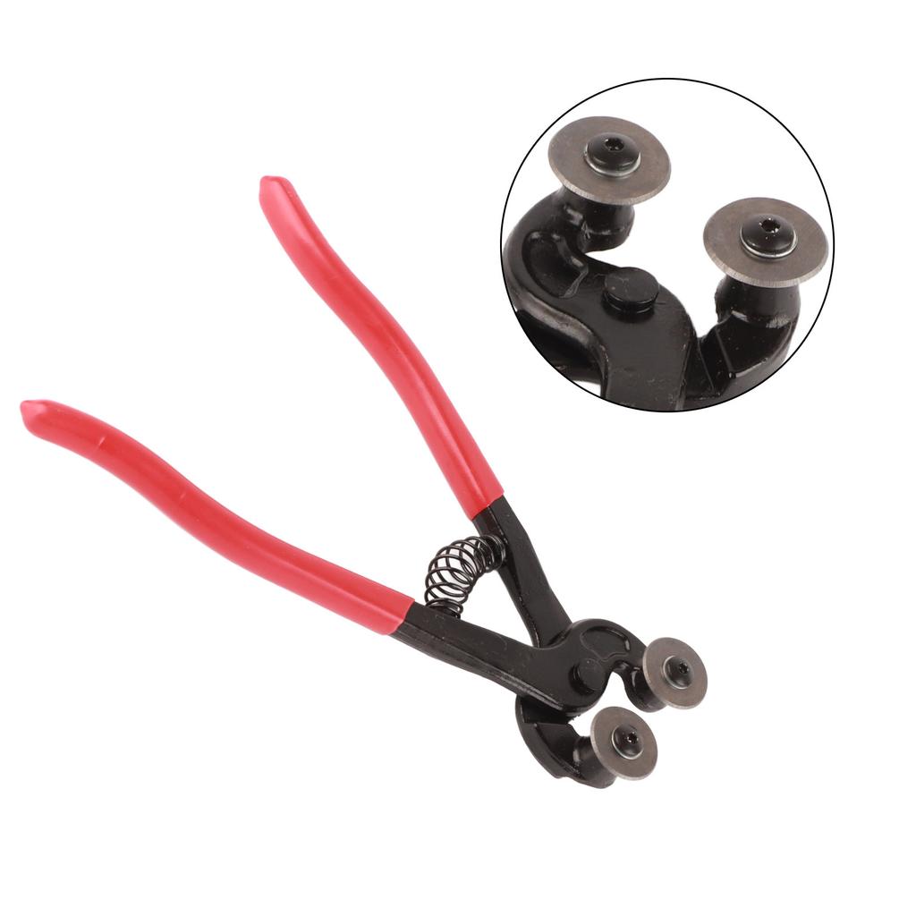 200mm Heavy Duty Glass Mosaic Cut Nippers Ceramic Tile Wheel Wheeled Cutter Pliers Tool New