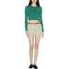 GUCCI Knitwear Women's Green Crew Neck Moderate 782109-XKDWD-3180