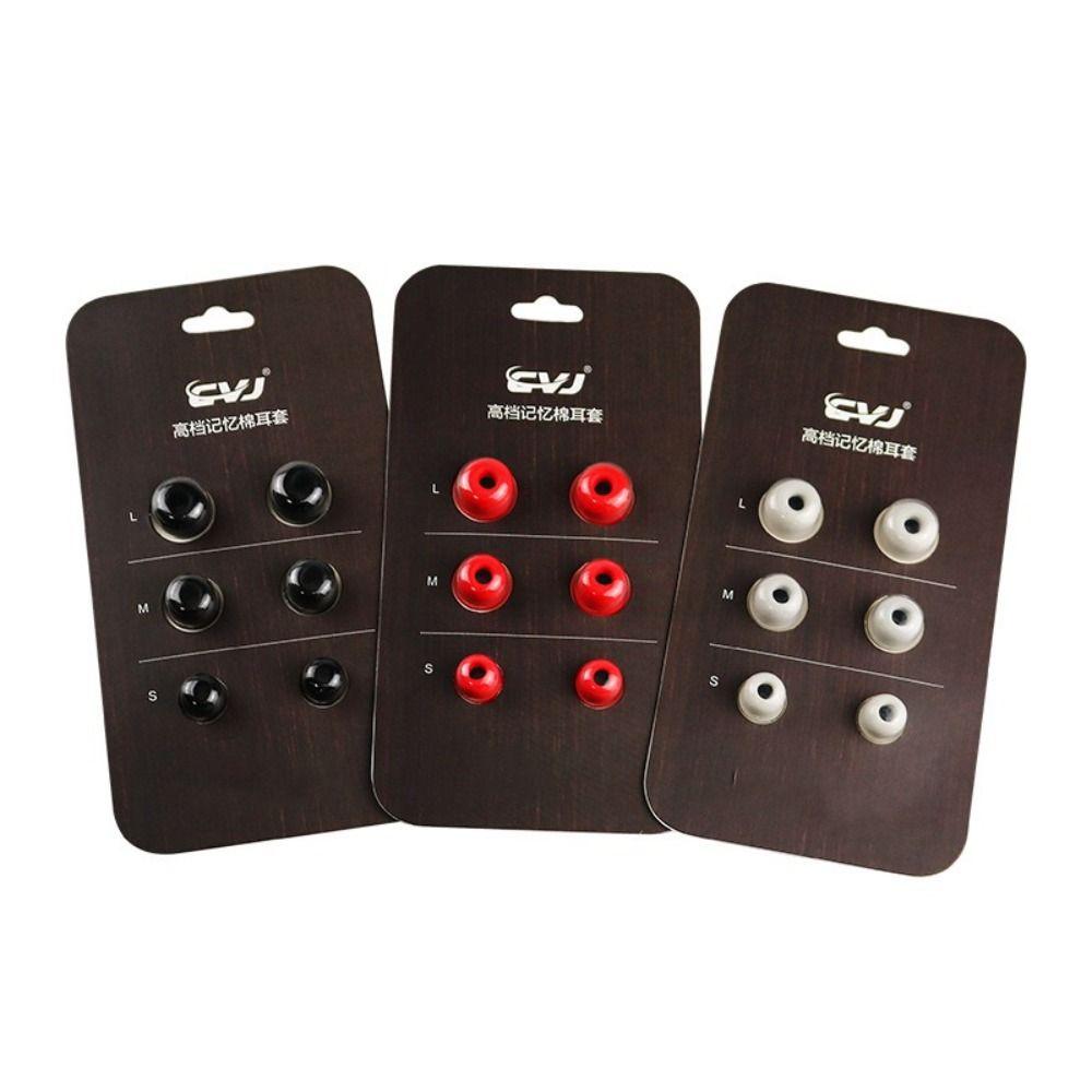 3Pair(6шт) Шумоизолирующие амбушюры Удобные модные наушники-вкладыши