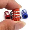 4/1PCS Car Tire Valve Stem Caps Bolt Aluminum Dustproof Valve Caps Motorcycle Bike Tires Valves Tyre Stem Valve Caps Thread Caps