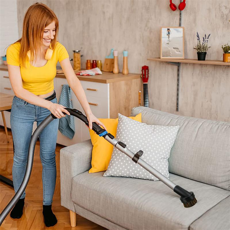 Universal Vacuum Cleaner Accessories Brush Head Inner Diameter Round Brush Head Suction Nozzle Cleaning Sweep Household Tools