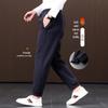 2024 Мужские зимние брюки Plus Velvet Stretch Теплые повседневные прямые свободные спортивные брюки