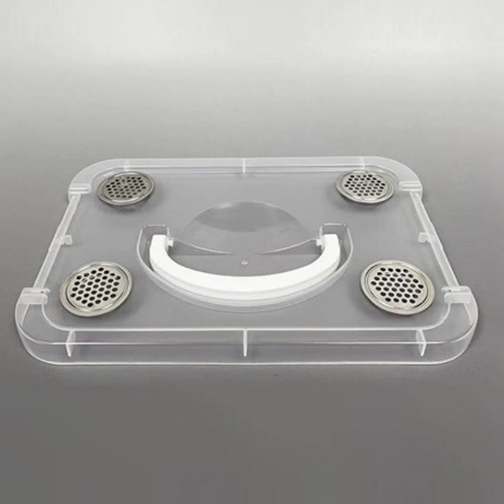 Mealworm Breeding Kit Clear Mealworm Farm Container Live Feeder Worm Farm To Breed Live Mealworms for Bearded Dragons Birds