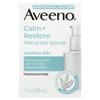 Aveeno Успокаивающий + Восстанавливающий, Сыворотка с тройным овсом, Для чувствительной кожи, Без отдушек, 30 мл (1 жидкая унция)