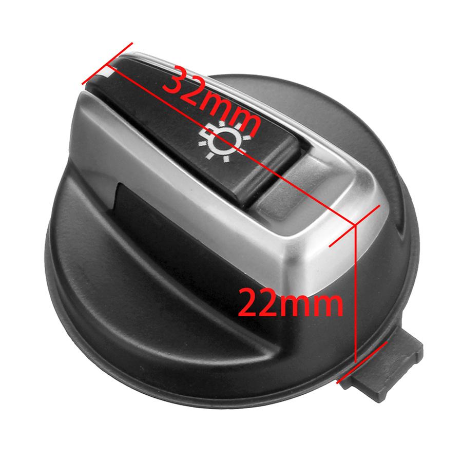 Auto Headlight Switch Knob Button 61319169405 For BMW 1 E88 E82 3 E90 E91 X1 E84