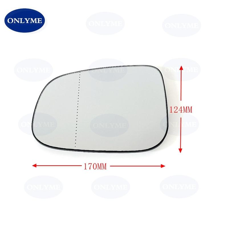 Car Wide Angle Heated Blind Spot Mirror Glass For VOLVO C30 S40 S60 S80 V40 V50 V60 V70 C70 2009 10 11 12 13 14 15 16 17