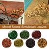 DIY Miniature Leaf 33ml Micro Landscape Model Scene Simulation Leaves Decorative Sandbox Props Sand Table Grass Tufts Accessorie