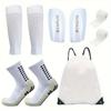 5pcs/set Durable Soccer Shin Guards Lightweight Ankle Socks Football Shin Pads  Protective Equipment