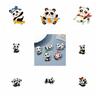 Enamel Giant Panda Zinc Zinc Alloy Brooch Chinese Style  Cute   Backpack Accessory