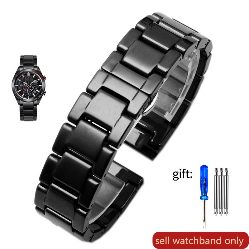 Высококачественный керамический ремешок для часов Rossini Guess Ebo Watch King Браслет из нержавеющей стали 16 18 мм