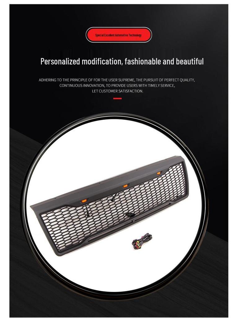 Ford F150 Center Grille - Fits 1992-1996 Bumper Kit