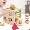 Activity Cube Center ,Fine Motor Skills Matching Game Sensory Learning Toys Shape Sorter
