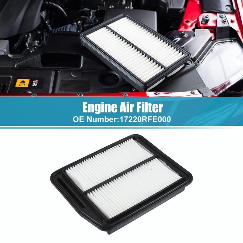 X Autohaux Auto Cabin Air Filter Polyurethane Engine Air Filter 17220RFE000 for Honda Odyssey (RB1 RB2) Car Replace Accessories