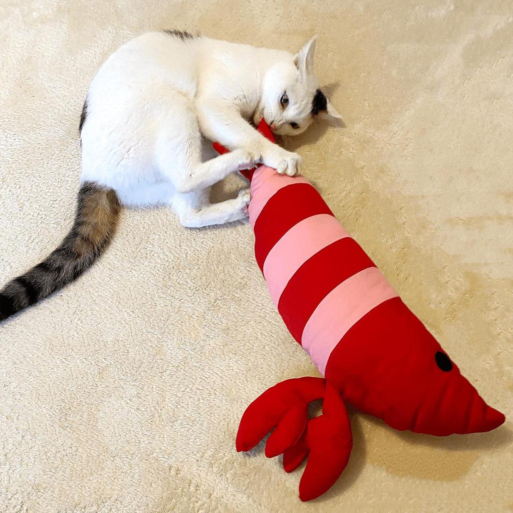 Petio Игрушка для кошек Kigurumi Маленькая кошка Креветка Большой размер