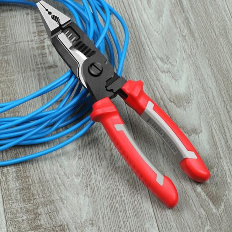 Multifunction Electrician Pliers Long Nose Pliers Combination Pliers Stripper KTY