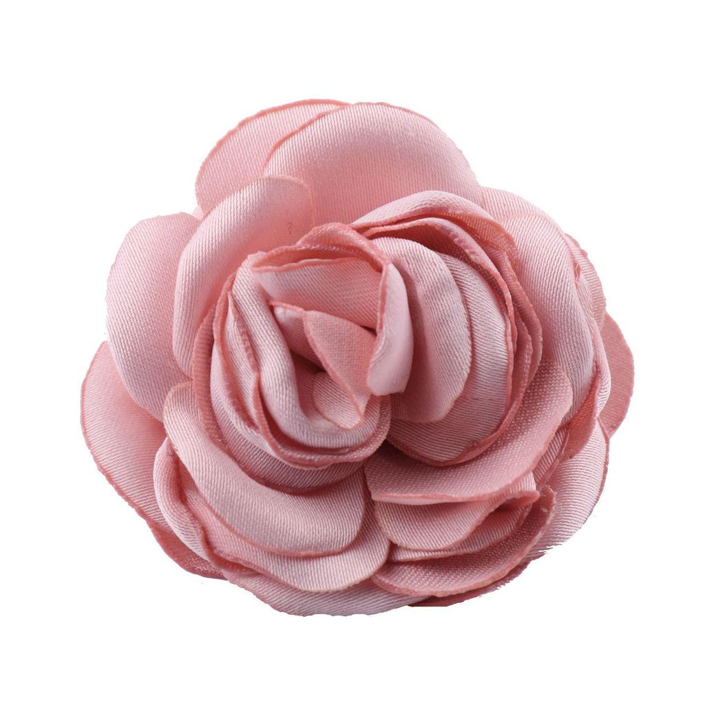5CM Large Fabric Flower with Burned Edge for Jewelry, Clothing, Headwear, Hair Clips & Decorative Accessories