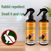 Plant-Based Rabbit Repellent Spray for Outdoor and Indoor Use