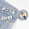 Metal Pins Tighten Waist Button Clothing Accessories Waist Clip New Waist Closing Button  Women