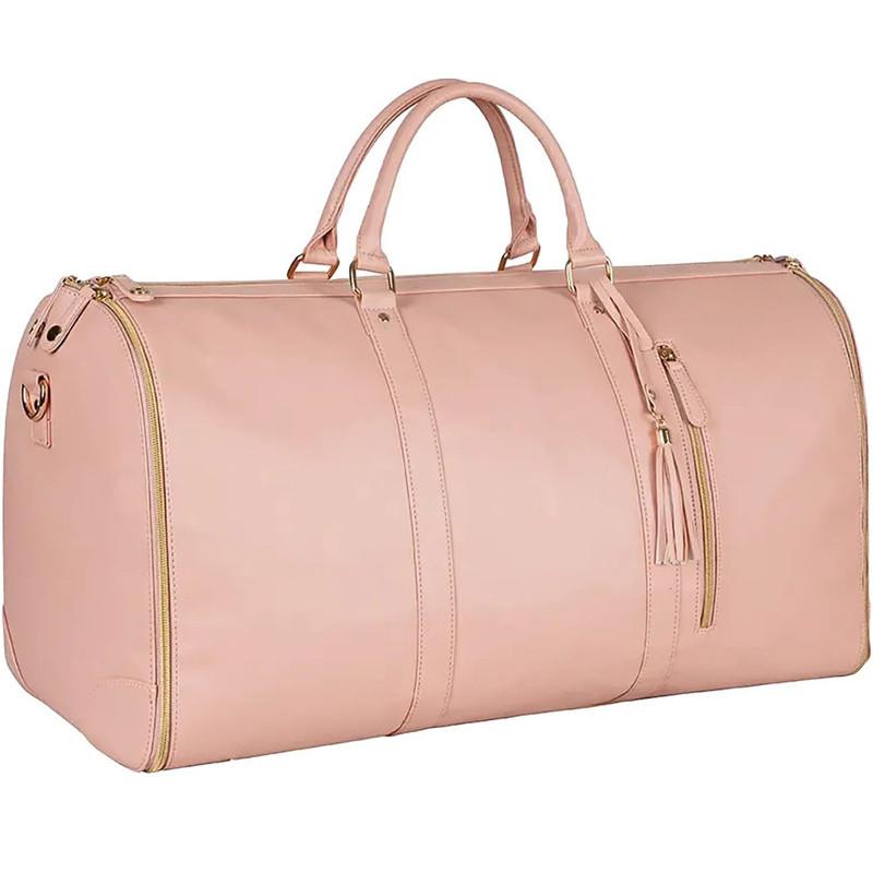 Большая емкость для ручной клади, сумка для одежды из искусственной кожи, спортивная сумка для женщин, водонепроницаемые сумки для одежды