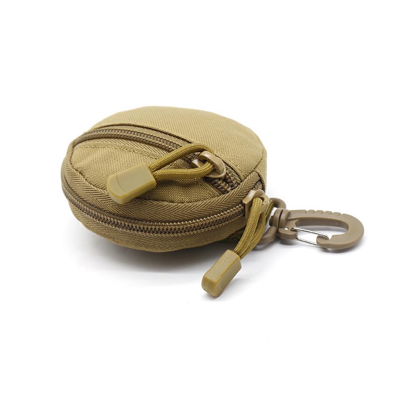 Multifunctional Outdoor Tactical Zipper Earphone and Coin Purse