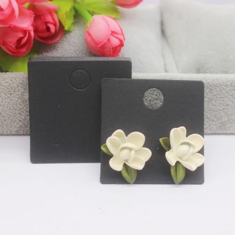 100pcs Multi Size Display Earring Cards, Earrings, Earring Packaging Label Cards