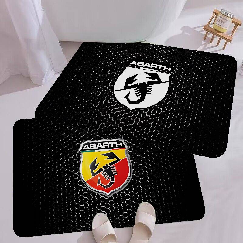 A-Abarth Ванный коврик Детская комната Декор спальни Балкон Противоскользящий коврик для двери Гостиная Приветственный ковер