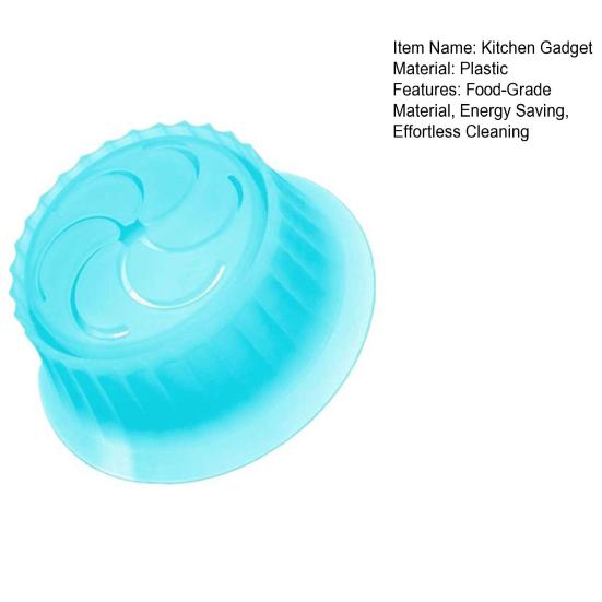 Microwave Steaming & Heating Aid Food-Grade Food Steamer Faster Cooking Efficient Steam Circulation Cooking Tool for Most Pots Rice Cookers