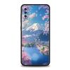 Япония Гора Фудзи Вишня Чехол для телефона для Samsung A56 A36 A26 A24 A12 A14 A16 A50 A70 A20E A22 A40 A34 A54 A42 A52 A04s A06