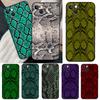Python Snake Skin Case For iPhone 13 12 11 14 Pro Max Mini XR X XS MAX 6S 7 8 Plus SE 2020 2022 Phone Cover