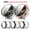 Tempered Glass Full Coverage Case for Garmin Venu4 45mm Venu 4 41mm Smart Watch Protective Cover Bumper
