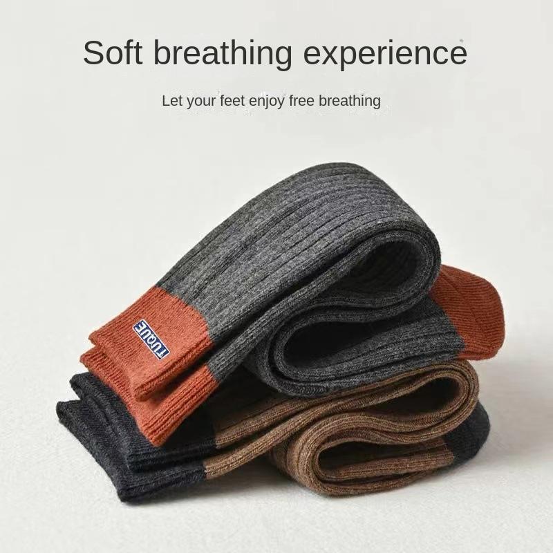 1/5 пар мужских модных носков до щиколотки с цветными блоками, дышащие, удобные, повседневные, унисекс, для ношения мужчинами на открытом воздухе, на все сезоны