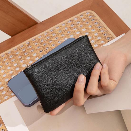 Сплошной цвет тонкий кошелек портативный модный минималистичный кошелек портмоне деньги дело