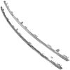 Peugeot 508 I 10-15 Upper Grille Trim & Lower Grille Trim Between Headlights, Chrome, 2 Pieces Set