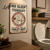 Funny Gift for Friends Humorous Toilet Seat Reminder Sign Put the Down Bathroom Door Decoration Vintage Metal Wall Plaque Decor WC Washroom