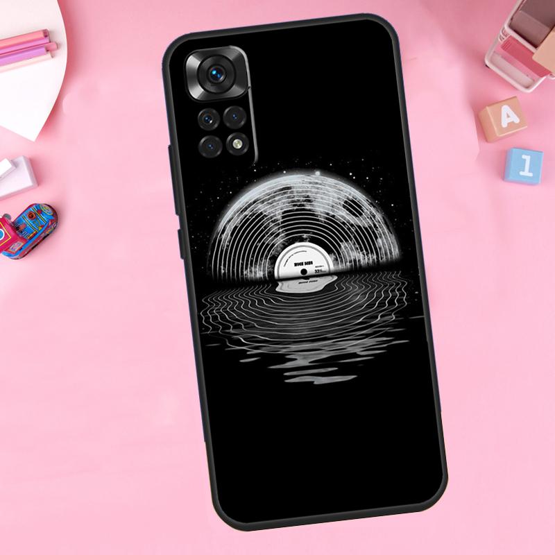 Vinyl DJ Record Art Funda For Xiaomi Redmi Note 12 Turbo 8 9 10 11 Pro 8T 9S 10S 11S 12S Redmi 10C 9C 12C Case