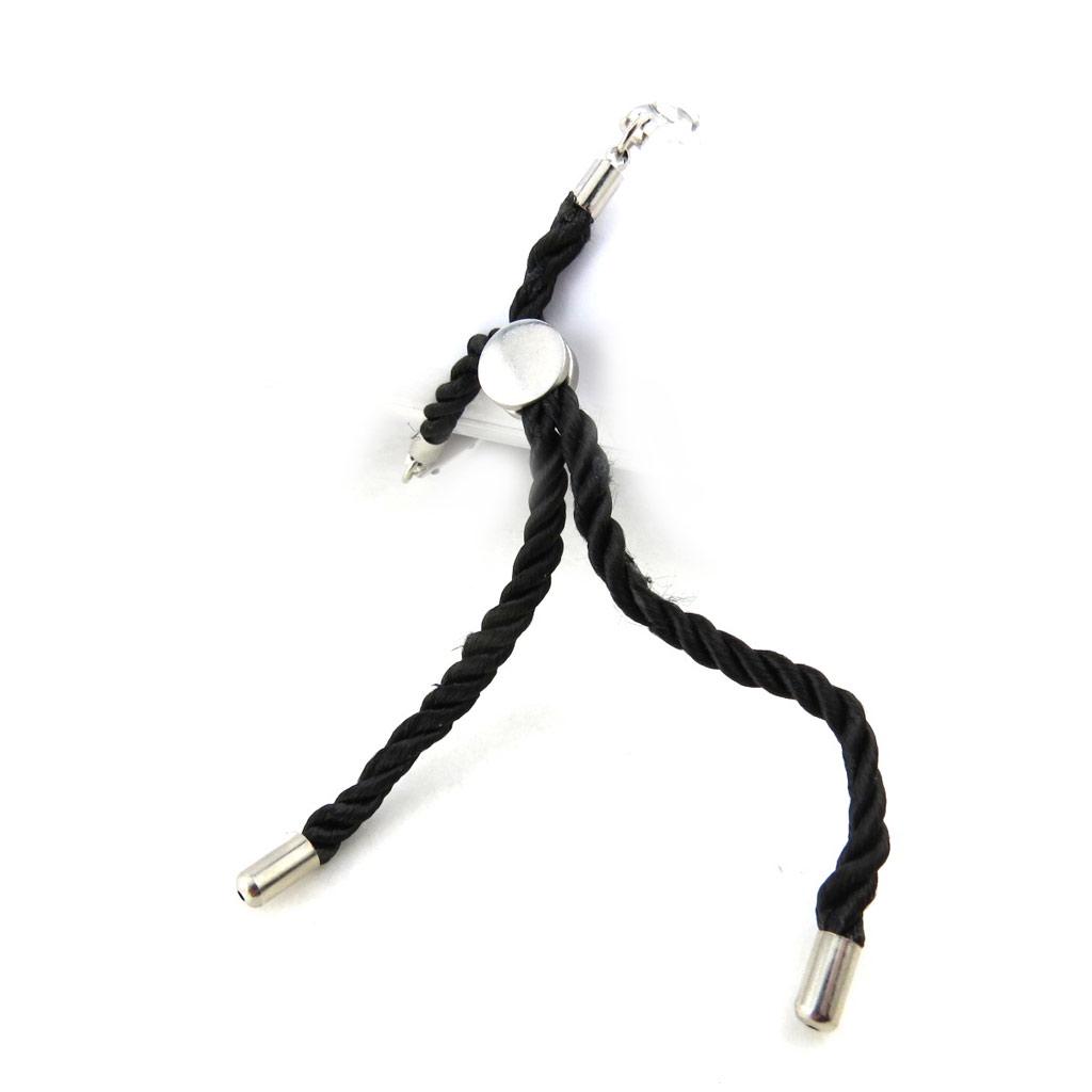 Les Trésors De Lily [N1572] - Silver White 'Cléopatra' Bracelet