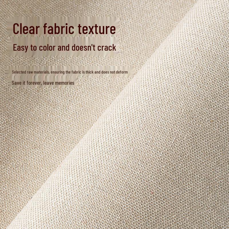 Холст из тонкого зерна, масляный, смесь льна и хлопка, для текстурной фигуративной живописи