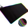LED Light Mousepad RGB Keyboard Cover Desk-mat Colorful Surface Mouse Pad Non-slip Multi-size Luminous Computer Gamer For PC