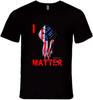 American Flag Fist I Matter T-shirt