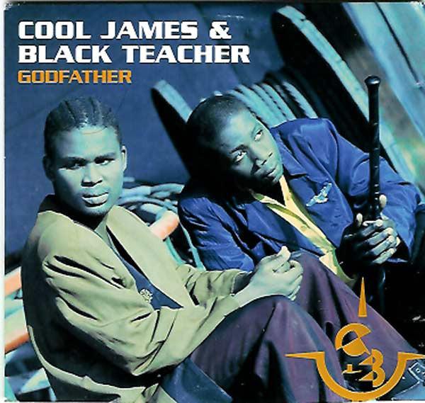CD COOL JAMES & BLACK TEACHER - Godfather STOCDS571 Stockholm Recor 1994 Sweden Dance & Electronica Used
