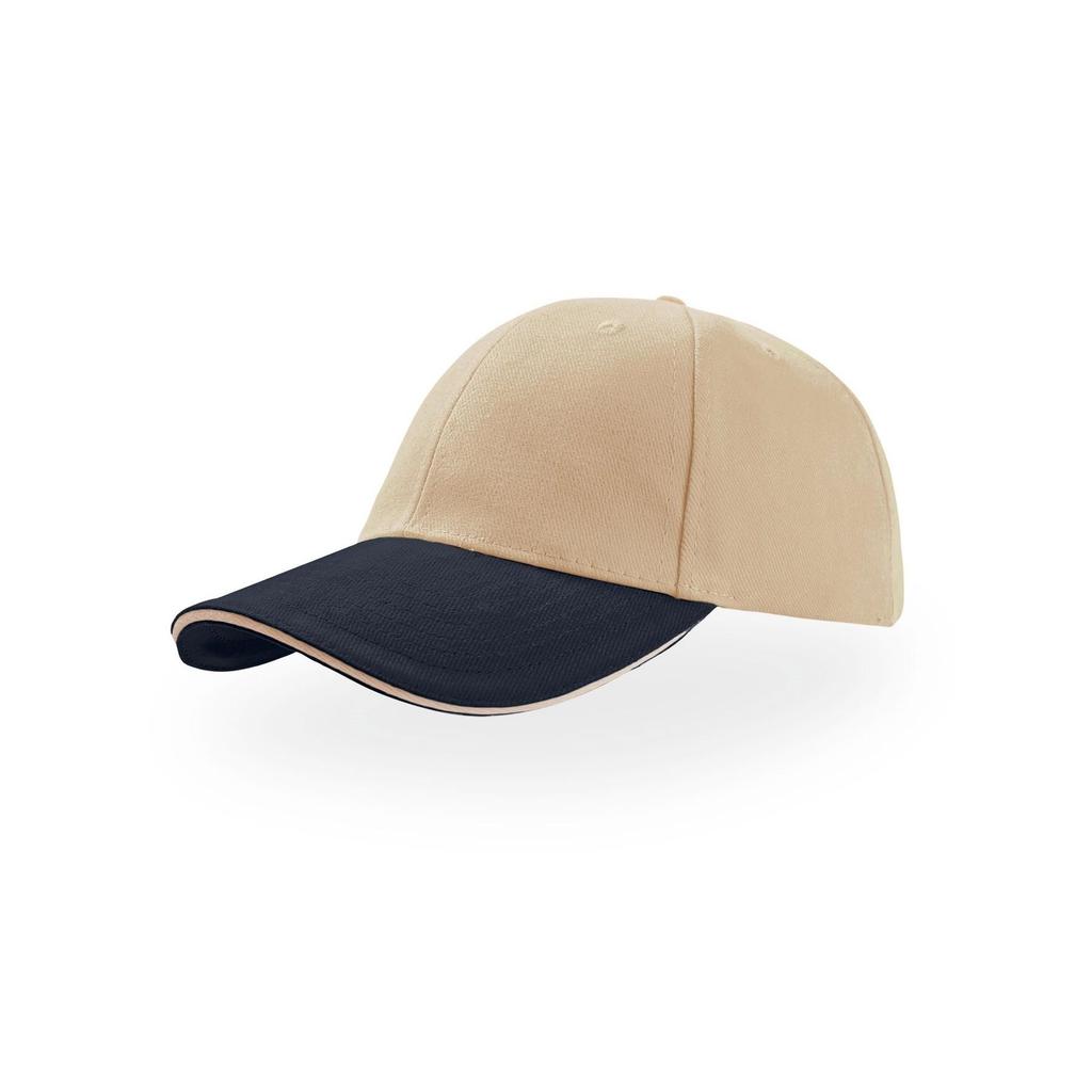Atlantis Liberty Sandwich Heavy Brush Cotton 6 Panel Cap