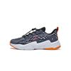 Li Ning Youth Детская светящаяся в темноте амортизирующая повседневная обувь Детская повседневная обувь Серый Черный YKCT108-5