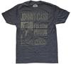 Johnny Cash Folsom Prison Vintage Distressed Design Men's T-Shirt New