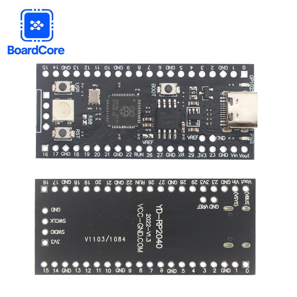 Плата Core RP2040 ТИП-C для Raspberry Pi Плата Core 4 МБ / 16 МБ RP2 Raspberry Pi Pico Micropython