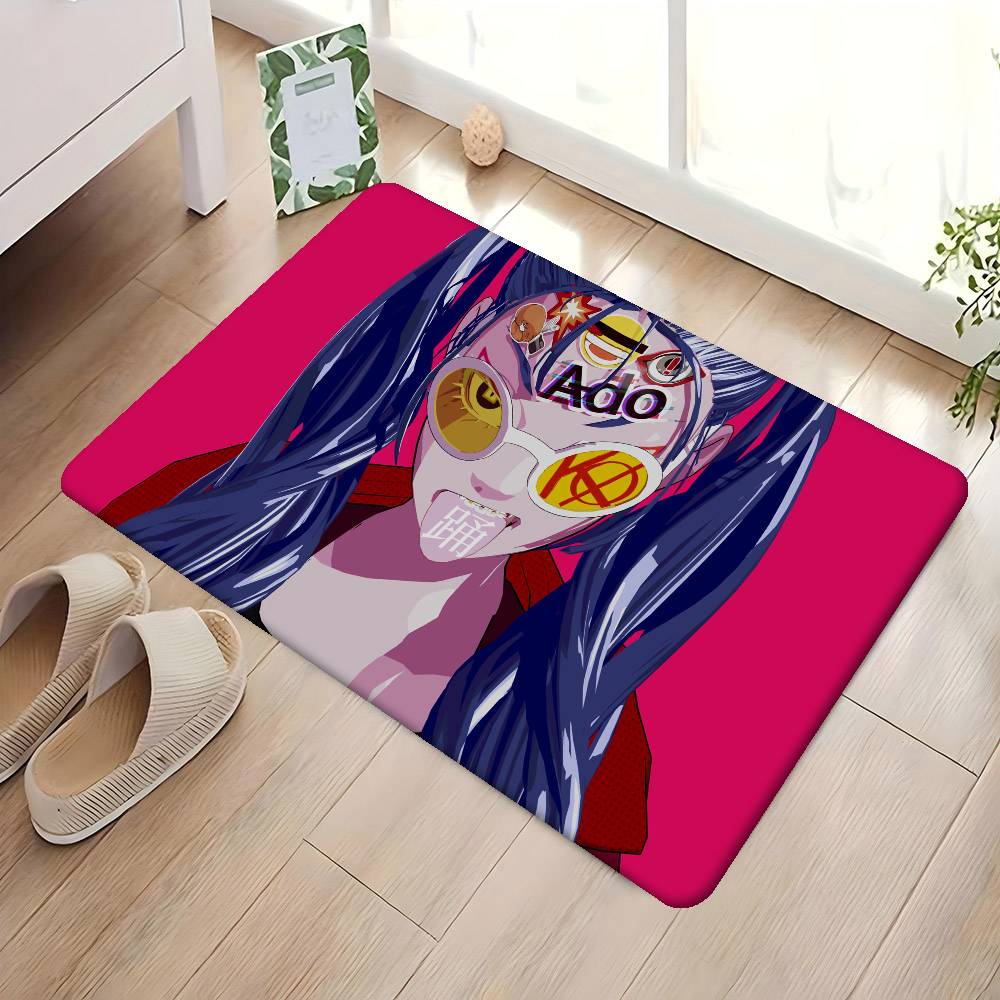 1 шт. Коврик для ванной Ado Детская комната Спальня Декорация Балкон Противоскользящий придверный коврик Гостиная Приветственный коврик