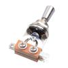3 Way Short Straight Guitar Toggle Switch Pickup Selector with Brass Hat Compatible with Gibson Les