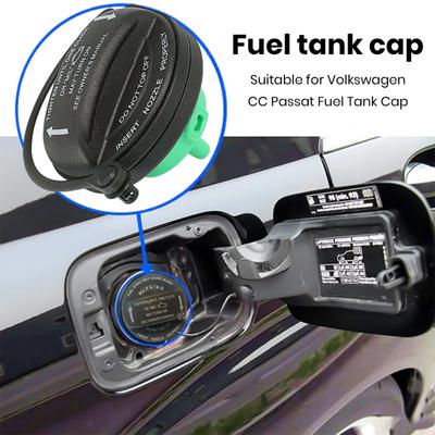 Автомобильная газовая крышка для CC для Passat OE3C820155 8K0201550N 3C0-201-550-N Легко устанавливается, силиконовое автоматическое уплотнение крышки топливного бака, сменные аксессуары
