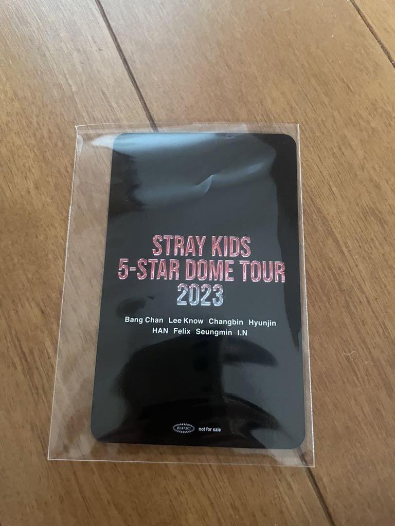 [USED] Stray Kids Han Dome Tour DVD Trading Card