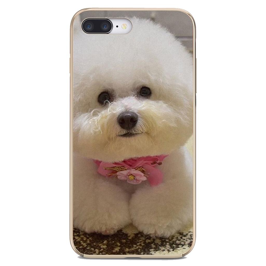 Силиконовый чехол для щенка собаки бишон фризе для Motorola Moto G G2 G3 X4 E4 E5 G5 G5S G6 Z Z2 Z3 C Play Plus