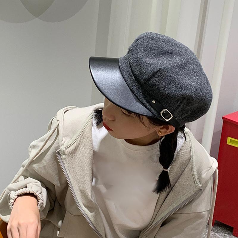 Винтажный берет, кепка газетчика, регулируемая, осенне-зимняя, берет, восьмиугольная, мягкая, шерстяная, для женщин, береты, кепка художника